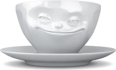 Immagine prodotto di FIFTYEIGHT PRODUCTS T014101 FIFTYEIGHT Kaffeetasse 200ml - Grinsend weiß