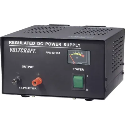 Obrázek produktu pro Voltcraft Labornetzgerät, Festspannung FSP-11312 13.8 - 13.8 V/DC 12 - 12 A 165 W 1 x (FSP-11312)