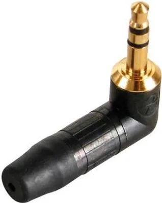 Produktbild von - 3.5Mm-Audio-Klinkenstecker - Rechtwinklig - Schwarz