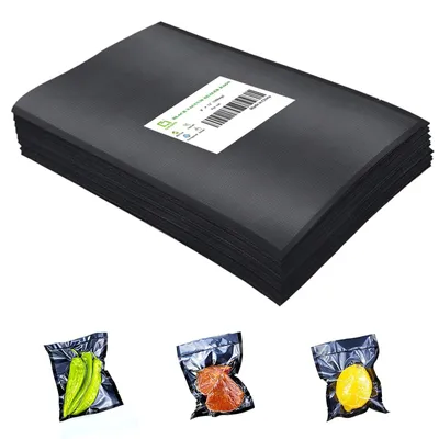 Immagine prodotto di Sacchetti sottovuoto da 20x30 cm per la conservazione degli alimenti (confezione da 100 pezzi)