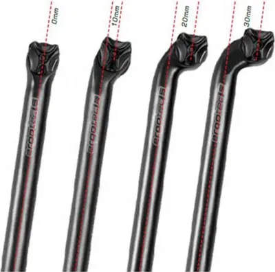 Produktbild von Ergotec Viper 0 Sattelstütze Schwarz 400 mm / 30.9 mm Schwarz 400 mm
