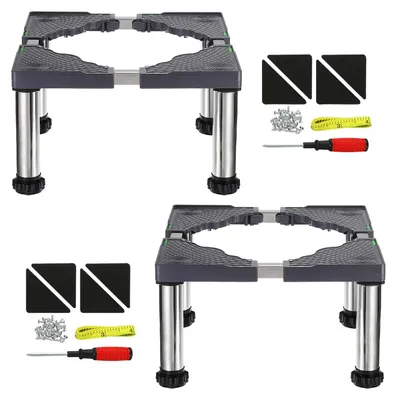 Waswagen-Set 2er-Pack, verstellbar 290-320 mm Höhe, 450-700 mm Breite/Länge