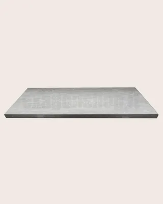 Immagine prodotto di Mensola 120x46 per lavabo appoggio grigio effetto pietra senza staffe