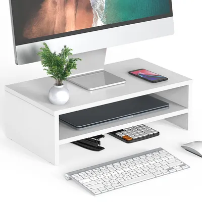 Produktbild von Holz-Monitorständer für Computer mit ergonomischem Design