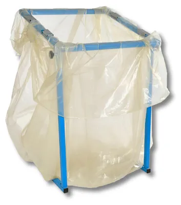 Produktbild von 70x Seitenfaltenmüllsäcke Styroporentsorgungssäcke 700+600x1500mm 500 liter