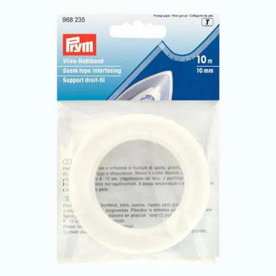 Image de Prym Bande à coudre en non-tissé (repasser) 10 mm blanc