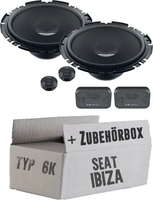 Produktbild von Hertz Dieci DSK 170.3 - 16,5cm 2-Wege System - Einbauset passend für Seat Ibiza 6K FL Front - justSOUND
