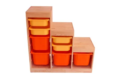 Immagine prodotto di Skye Decor, Oak Organizer, armadio multiuso, 100% PINO, rovere, 45 cm