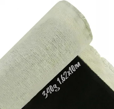 Produktbild von Malerleinwand Schwarz Rolle 1,62 x 10 m – 340 g/m² – Leinen & Baumwolle Mischgewebe – Extra Breit – Canvas für Öl & Acryl