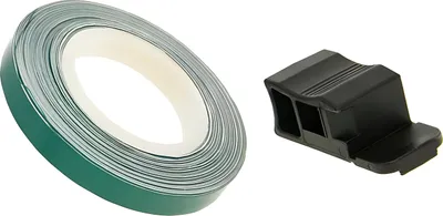 Produktbild von Felgenrand Aufkleber 7mm - grün - 600cm
