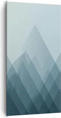 Produktbild von Bild auf Leinwand - Leinwandbild - Abstraktion modern - 65x120cm - Wand Bild - Wanddeko - Leinwanddruck - Bilder - Kunstdruck - Wanddekoration - Leinwand bilder - Wandkunst - PA65x120-4007