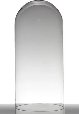 Produktbild von INNA-Glas Glashaube - Glasglocke Adelina, Zylinder - Rund, klar, 59,5cm, Ø 28cm - Zylinderglas - Glas Kuppel