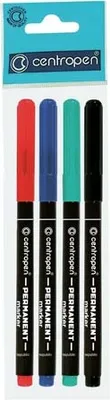 Produktbild von Centropen 2536 Permanentmarker - 4er-Satz