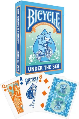 Produktbild von Bicycle® Under the Sea (Designer Spielkarten, Poker, Skat...)
