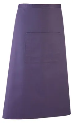 Produktbild von Premier Workwear PR158 | Barschürze Colours - 90 x 80 cm - Hauswäsche: bis 60 °C - Farbe: Purple (ca. Pantone 269) - Größe: 90 x 80 cm