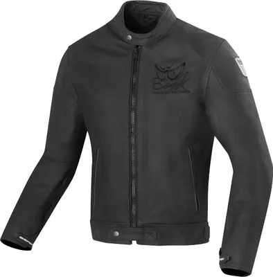 Produktbild von Berik Classic Racer Motorrad Lederjacke, schwarz, 56