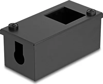 Obrázok produktu pre DeLOCK 81553, Distribučná krabica, Kov, Čierna, 60 mm, 131 mm, 57 mm
