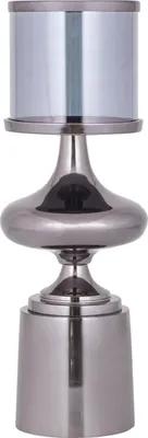 Produktbild von PTMD - Uvira Laterne - Schwarz - 15x15x43cm