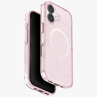 Immagine prodotto di Custodia di ricarica Uniq Clario Magclick per iPhone 17 - rosa