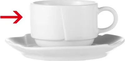 Produktbild von 6x Kaffeeobertasse 0,18 l Kaffeeservice, Kaffeebecher