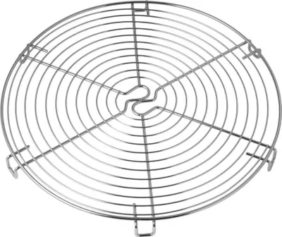 Image de Grille à tarte - Grille de refroidissement - Grille de cuisson - Grille de four - Grille à tarte ronde