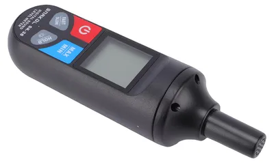 Produktbild von Digitales Schallpegelmessgerät mit hintergrundbeleuchtetem Display, Geräuschmessgerät, Messbereich 30 dB–130 dB, Datenhaltefunktion, windgeschützte Abdeckung, für den Heimgebrauch