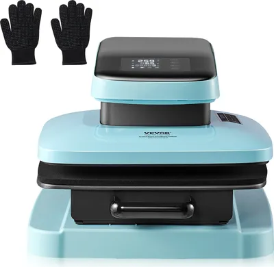 Produktbild von VEVOR Automatische Hitzepresse, 15 x 15 Zoll intelligente T-Shirt-Presse mit automatischer Entriegelung, heizt sich schnell und gleichmäßig auf, Sublimations-Hitzepresse für T-Shirts, Sublimation
