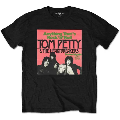 Image de Tom Petty & The Heartbreakers Anything Black M T-shirt