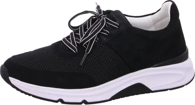 Produktbild von Gabor ROLLINGSOFT Damenschuhe - sportliche Schnür- Halbschuhe schwarz NEU