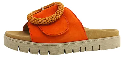 Produktbild von Gabor Damenschuhe Flach Sandalette Orange Freizeit