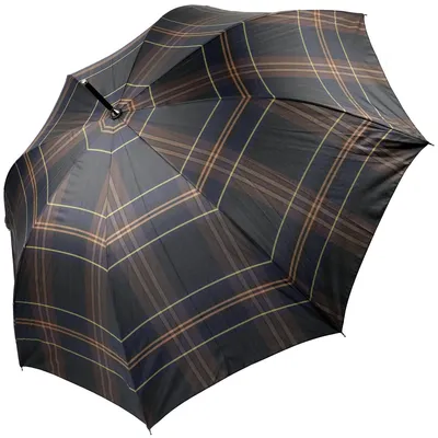 Produktbild von Jasch Regenschirm Stockschirm Damen Herren Karo Automatik Windproof Fiberglas