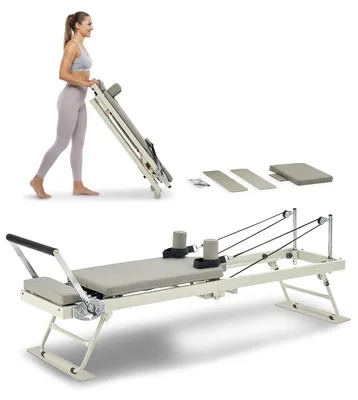 Zdjęcie produktu dla Vevor Składany Reformer Do Ćwiczeń Pilates Łóżko Do Pilatesu Mocny 400Lbs