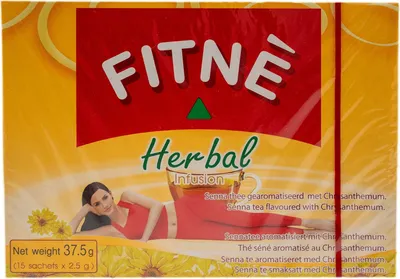 Produktbild von Fitne Herbal - Infusion Senna Tee aromatisiert mit Chrysanthemum 37,5gr