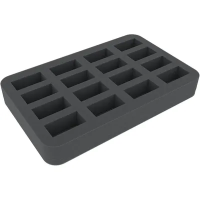 Immagine prodotto di Inserto in schiuma in scala 1:87 con 16 scomparti per modellini di auto