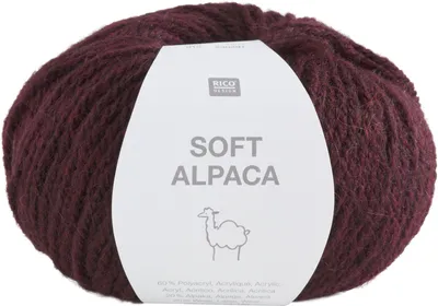 Produktbild von Rico Design Soft Alpaca Wolle 125m 50g