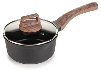 Obrázek produktu pro Hrnec na omáčky s víkem Rosmarino Black Line II – 18 cm