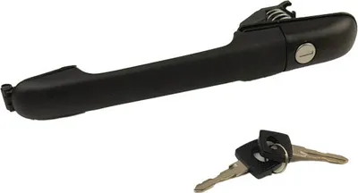 Image de Poignée de porte gauche et droite Mercedes avec serrure et clés | 0007601359