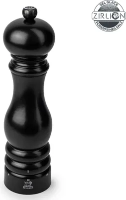 Produktbild von PEUGEOT Salzmühle PARIS 22cm Buchenholz Satin-Schwarz uSelect Zirkonia-Mahlwerk