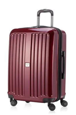 Produktbild von HAUPTSTADTKOFFER - X-Berg - Mittelgroßer Hartschalenkoffer Trolley, 4 Doppelrollen, Volumenerweiterung, TSA-Zahlenschloss, 65cm, 90 Liter,Dunkelrot