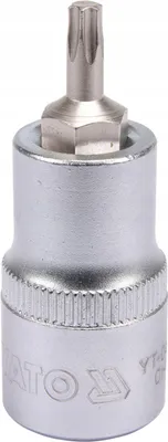 Produktbild von Yato Torx-Steckschlüssel Einsatz T25 1/2" 55 mm