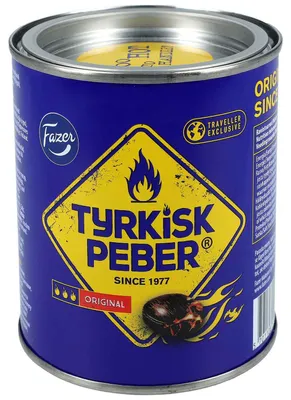 Produktbild von Fazer Tyrkisk Peber Original Travel Edition 375g