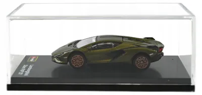Immagine prodotto di Bburago Lamborghini Sian FKP 37, scala 1:64. Modello esclusivo da collezione, auto in miniatura con espositore