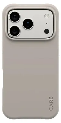 Productafbeelding van CARE by PanzerGlass Fashionable Case Samba met MagSafe voor de Apple iPhone 17 Pro - Vanilla Beige