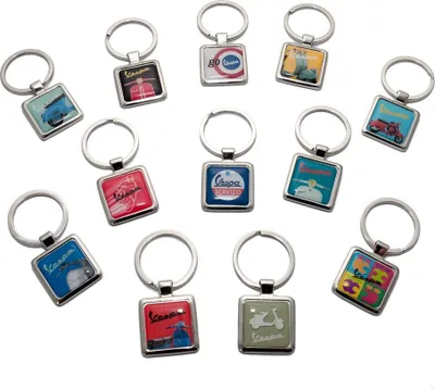Image de Porte-clés " Vespa " petit 30x30mm