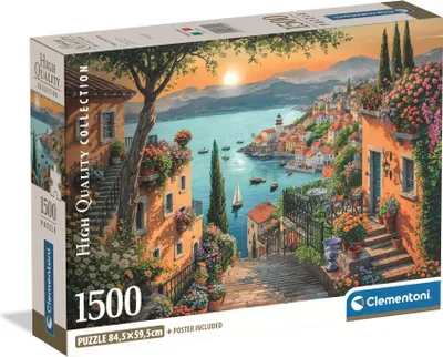 Immagine prodotto di Puzzle 1500 Compact  Steps to the Harbor 31729