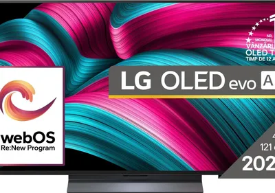 Immagine prodotto di LG OLED evo AI OLED48C51LA, 121,9 cm (48"), 3840 x 2160 Pixel, OLED evo, Smart-TV, WLAN, Schwarz