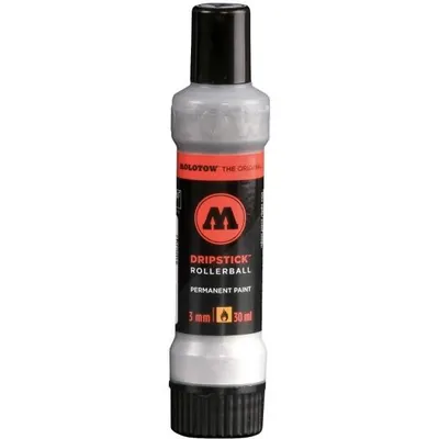 Produktbild von Molotow Dripstick Rollerball PP 3mm 30ml, chrom, Squeeze Bottle