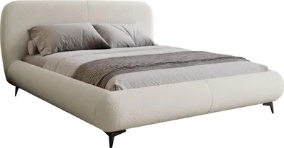 Produktbild von MIRJAN24 Polsterbett mit Bettkästen Moe, Schlafzimmer Ehebett, Dopelbett, (Farbe: Coral 65, Größe: 180x200 cm)