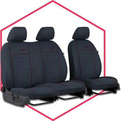 Immagine prodotto di Coprisedili Coprisedili universali per Volkswagen Transporter T4 rosso scuro