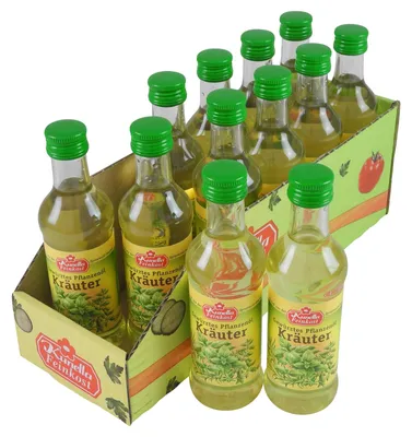 Produktbild von Kunella Gewürztes Rapsöl Kräuter - 12er Pack (12 Flaschen à 100 ml)